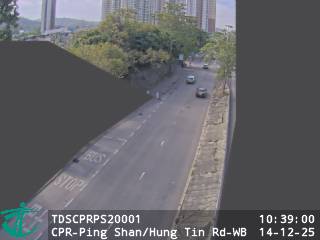 青山公路屏山段近洪天路 - 西行