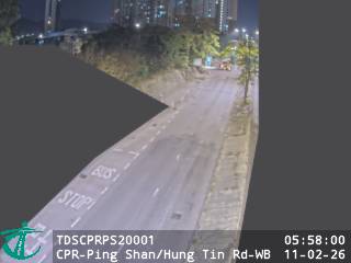 青山公路屏山段近洪天路 - 西行