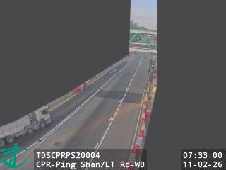 青山公路屏山段近朗天路 - 西行