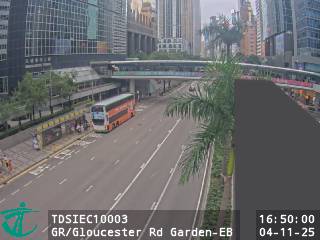 告士打道近告士打道花園 - 東行