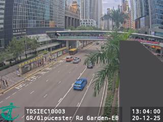 告士打道近告士打道花園 - 東行