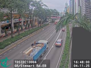 告士打道近史釗域道 - 東行