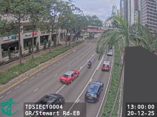 告士打道近史釗域道 - 東行