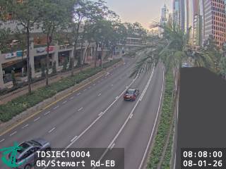 告士打道近史釗域道 - 東行