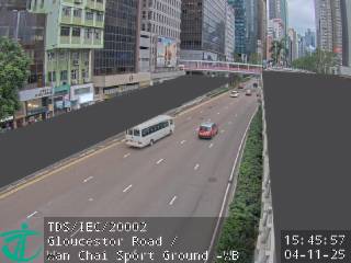 告士打道近灣仔運動場 - 西行