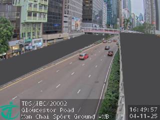 告士打道近灣仔運動場 - 西行