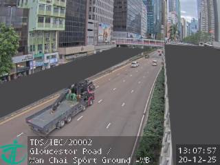 告士打道近灣仔運動場 - 西行