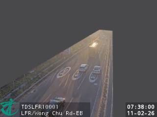 龍富路近皇珠路 - 東行