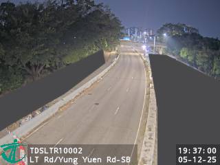 朗天路近庸園路 - 南行