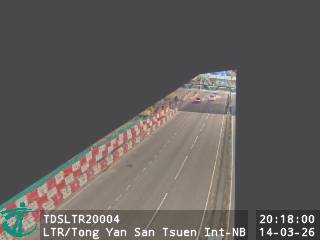 朗天路近唐人新村交匯處 - 北行