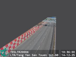 朗天路近唐人新村交匯處 - 北行