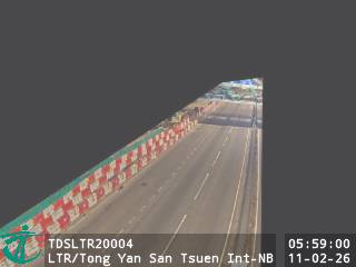 朗天路近唐人新村交匯處 - 北行