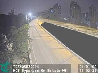 馬鞍山繞道近利安邨 - 西行