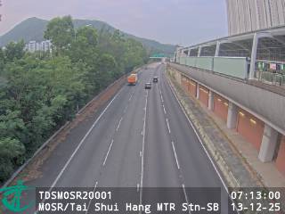 馬鞍山路近大水坑港鐵站 - 南行