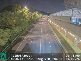 馬鞍山路近大水坑港鐵站 - 南行