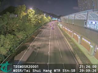馬鞍山路近大水坑港鐵站 - 南行