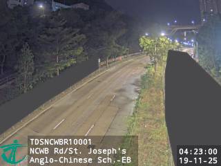 新清水灣道近聖若瑟英文中學 - 東行