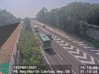 竹篙灣公路近北大嶼山公路 - 南行