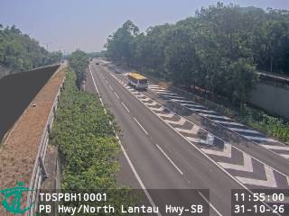 竹篙灣公路近北大嶼山公路 - 南行