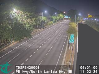 竹篙灣公路近北大嶼山公路 - 北行