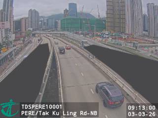 太子道東近打鼓嶺道 - 北行