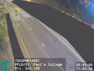 薄扶林道近聖保羅書院小學 - 東行