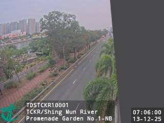 大涌橋路近城門河第一海濱花園 - 北行