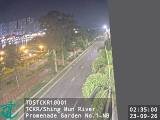 大涌橋路近城門河第一海濱花園 - 北行