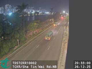 大涌橋路近沙田圍路 - 北行