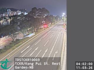 大涌橋路近崗背街休憩花園 - 北行