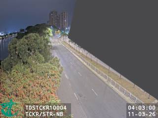 大涌橋路近沙田路 - 北行