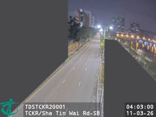 大涌橋路近沙田圍路 - 南行