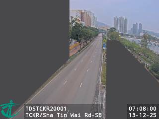 大涌橋路近沙田圍路 - 南行