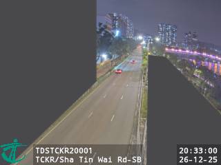 大涌橋路近沙田圍路 - 南行