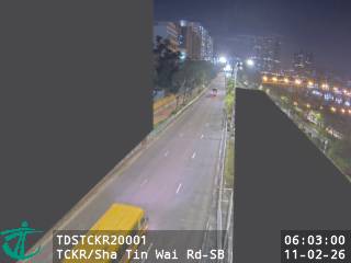 大涌橋路近沙田圍路 - 南行