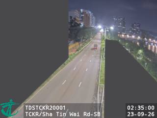 大涌橋路近沙田圍路 - 南行