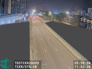 大涌橋路近沙田路 - 南行