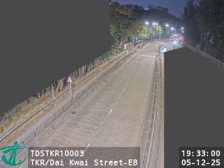 汀角路近大貴街 - 東行