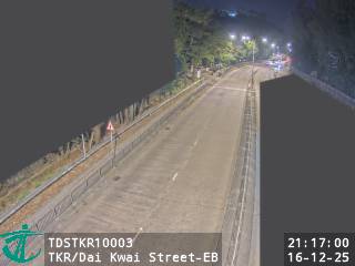 汀角路近大貴街 - 東行