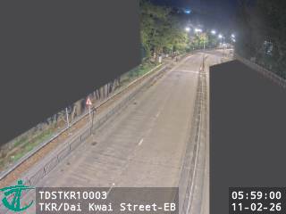 汀角路近大貴街 - 東行