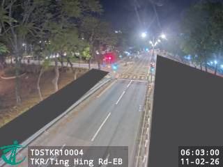 汀角路近汀慶路 - 東行