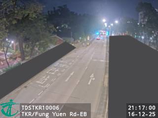 汀角路近鳳園路 - 東行