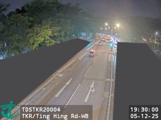 汀角路近汀慶路 - 西行