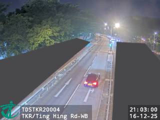 汀角路近汀慶路 - 西行