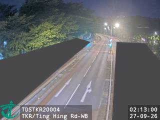 汀角路近汀慶路 - 西行