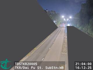 汀角路近大富街變電站 - 西行