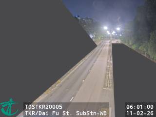 汀角路近大富街變電站 - 西行