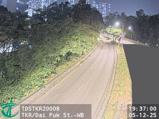 汀角路近大福街 - 西行