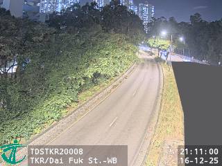 汀角路近大福街 - 西行