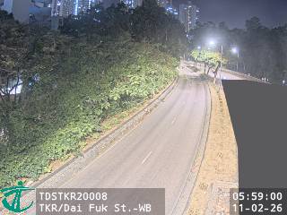 汀角路近大福街 - 西行